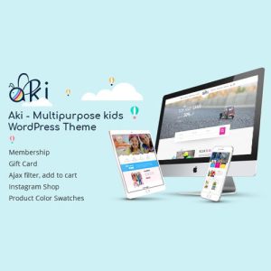 aki-multipurpose-kids-wordpress-theme Thung lũng web, Plugin, theme WordPress, plugin WordPress, WordPress plugins, Công cụ WordPress giá rẻ