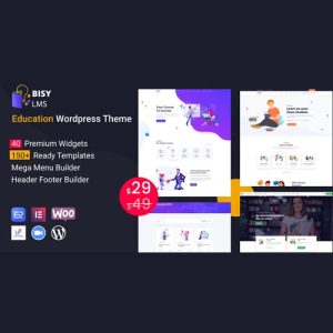 bisy-education-wordpress-theme Thung lũng web, Plugin, theme WordPress, plugin WordPress, WordPress plugins, Công cụ WordPress giá rẻ