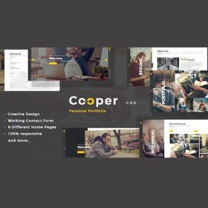 cooper-creative-responsive-personal-portfolio-wordpress-theme Thung lũng web, Plugin, theme WordPress, plugin WordPress, WordPress plugins, Công cụ WordPress giá rẻ