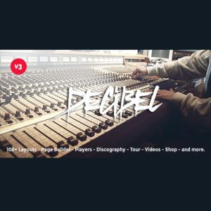 decibel-professional-music-wordpress-theme Thung lũng web, Plugin, theme WordPress, plugin WordPress, WordPress plugins, Công cụ WordPress giá rẻ