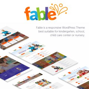 fable-children-kindergarten-wordpress-theme Thung lũng web, Plugin, theme WordPress, plugin WordPress, WordPress plugins, Công cụ WordPress giá rẻ