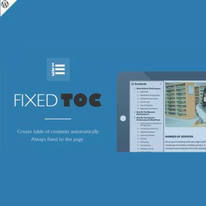 fixed-toc-table-of-contents-for-wordpress-plugin Thung lũng web, Plugin, theme WordPress, plugin WordPress, WordPress plugins, Công cụ WordPress giá rẻ