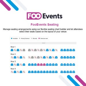 fooevents-seating Thung lũng web, Plugin, theme WordPress, plugin WordPress, WordPress plugins, Công cụ WordPress giá rẻ