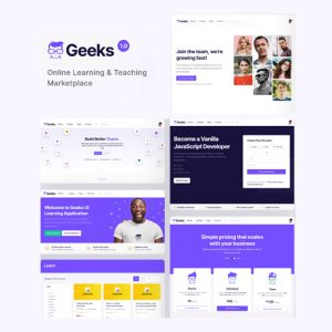 geeks-online-learning-marketplace-wordpress-theme Thung lũng web, Plugin, theme WordPress, plugin WordPress, WordPress plugins, Công cụ WordPress giá rẻ