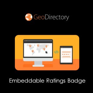 geodirectory-embeddable-ratings-badge Thung lũng web, Plugin, theme WordPress, plugin WordPress, WordPress plugins, Công cụ WordPress giá rẻ