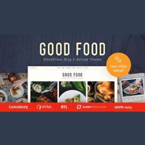 good-food-recipe-magazine-culinary-blog-theme Thung lũng web, Plugin, theme WordPress, plugin WordPress, WordPress plugins, Công cụ WordPress giá rẻ