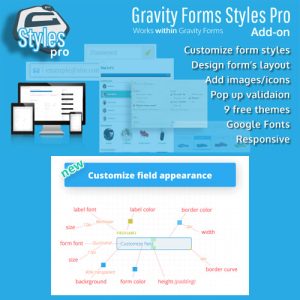 gravity-forms-styles-pro-add-on Thung lũng web, Plugin, theme WordPress, plugin WordPress, WordPress plugins, Công cụ WordPress giá rẻ