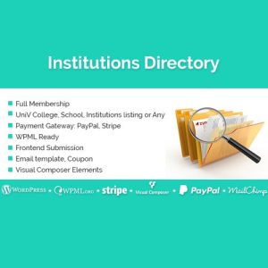 institutions-directory-1 Thung lũng web, Plugin, theme WordPress, plugin WordPress, WordPress plugins, Công cụ WordPress giá rẻ