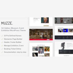 muzze-museum-art-gallery-exhibition-wordpress-theme Thung lũng web, Plugin, theme WordPress, plugin WordPress, WordPress plugins, Công cụ WordPress giá rẻ