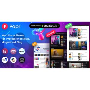 news-magazine-papr-news-magazine-wordpress-theme Thung lũng web, Plugin, theme WordPress, plugin WordPress, WordPress plugins, Công cụ WordPress giá rẻ