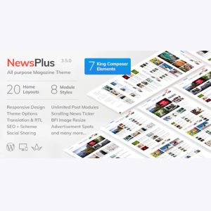 newsplus-news-and-magazine-wordpress-theme Thung lũng web, Plugin, theme WordPress, plugin WordPress, WordPress plugins, Công cụ WordPress giá rẻ