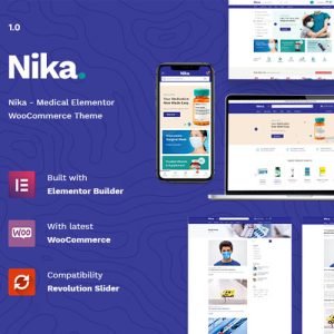 nika-medical-elementor-woocommerce-theme Thung lũng web, Plugin, theme WordPress, plugin WordPress, WordPress plugins, Công cụ WordPress giá rẻ