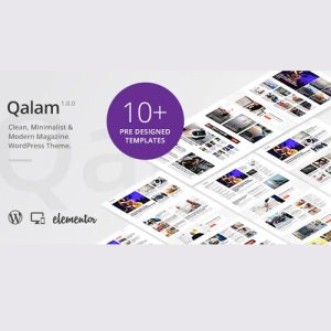 qalam-newspaper-and-magazine-wordpress-theme Thung lũng web, Plugin, theme WordPress, plugin WordPress, WordPress plugins, Công cụ WordPress giá rẻ