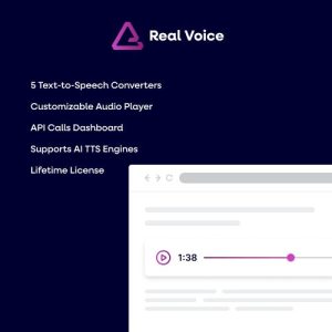 real-voice Thung lũng web, Plugin, theme WordPress, plugin WordPress, WordPress plugins, Công cụ WordPress giá rẻ