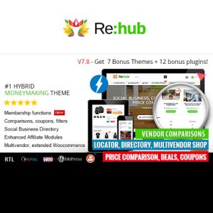 rehub-price-comparison-affiliate-marketing-multi-vendor-store-community Thung lũng web, Plugin, theme WordPress, plugin WordPress, WordPress plugins, Công cụ WordPress giá rẻ