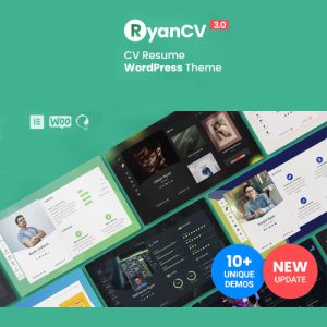 ryancv-resume-wordpress-theme Thung lũng web, Plugin, theme WordPress, plugin WordPress, WordPress plugins, Công cụ WordPress giá rẻ