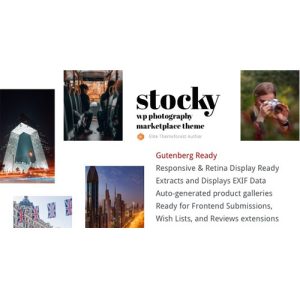 stocky-a-stock-photography-marketplace-theme_ Thung lũng web, Plugin, theme WordPress, plugin WordPress, WordPress plugins, Công cụ WordPress giá rẻ