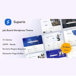 superio-job-board-wordpress-theme Thung lũng web, Plugin, theme WordPress, plugin WordPress, WordPress plugins, Công cụ WordPress giá rẻ