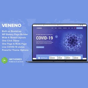 veneno-coronavirus-information-wordpress-theme Thung lũng web, Plugin, theme WordPress, plugin WordPress, WordPress plugins, Công cụ WordPress giá rẻ