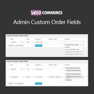 woocommerce-admin-custom-order-fields Thung lũng web, Plugin, theme WordPress, plugin WordPress, WordPress plugins, Công cụ WordPress giá rẻ