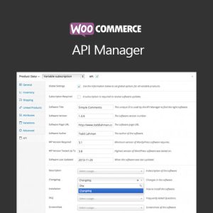 woocommerce-api-manager Thung lũng web, Plugin, theme WordPress, plugin WordPress, WordPress plugins, Công cụ WordPress giá rẻ