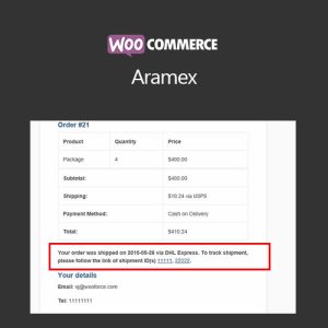 woocommerce-aramex Thung lũng web, Plugin, theme WordPress, plugin WordPress, WordPress plugins, Công cụ WordPress giá rẻ