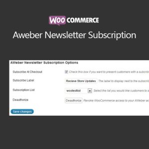 woocommerce-aweber-newsletter-subscription Thung lũng web, Plugin, theme WordPress, plugin WordPress, WordPress plugins, Công cụ WordPress giá rẻ