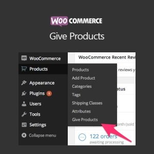 woocommerce-give-products Thung lũng web, Plugin, theme WordPress, plugin WordPress, WordPress plugins, Công cụ WordPress giá rẻ