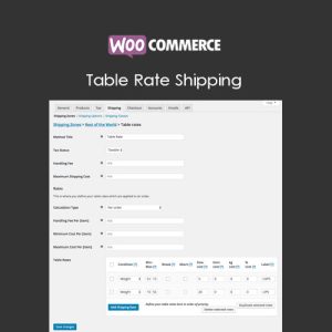 woocommerce-table-rate-shipping Thung lũng web, Plugin, theme WordPress, plugin WordPress, WordPress plugins, Công cụ WordPress giá rẻ
