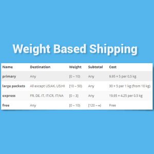 woocommerce-weight-based-shipping Thung lũng web, Plugin, theme WordPress, plugin WordPress, WordPress plugins, Công cụ WordPress giá rẻ